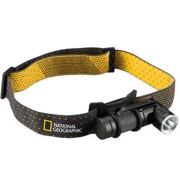 Ліхтар National Geographic ILUMINOS LED 450 Lm USB Rechargeable з налобним кріпленням 9082500 фото