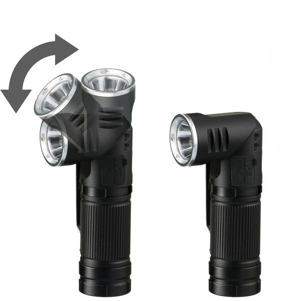 Ліхтар National Geographic ILUMINOS LED 450 Lm USB Rechargeable з налобним кріпленням 9082500 фото