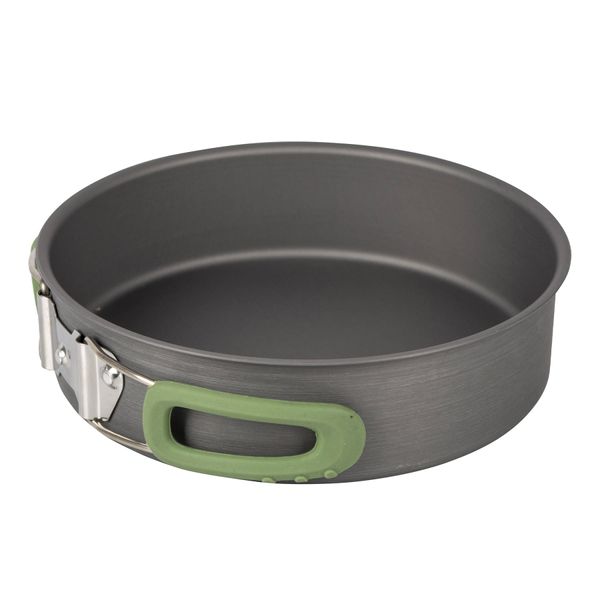 Набір посуду Bo-Camp Explorer 4 Pieces Hard Anodized Grey/Green 2200244 фото