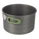 Набір посуду Bo-Camp Explorer 4 Pieces Hard Anodized Grey/Green 2200244 фото 9