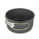 Набір посуду Bo-Camp Explorer 4 Pieces Hard Anodized Grey/Green 2200244 фото 8