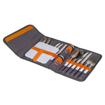 Набір столових приборів Bo-Camp Picnic 16 Pieces 4 Person Grey 7504340 фото