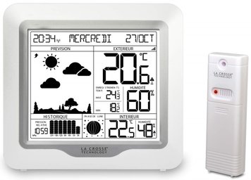 Метеостанція La Crosse WS6823 White/Silver WS6823WHI-SIL фото