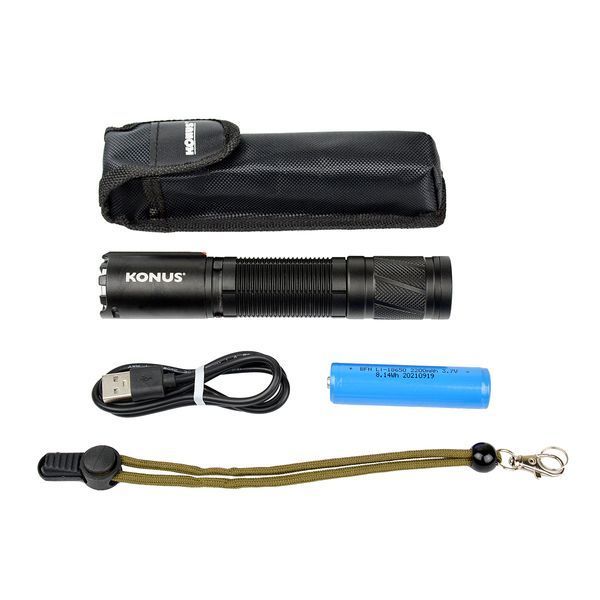 Ліхтар KONUS KONUSLIGHT-RC7 (1200 Lm) USB Rechargeable 3931 фото