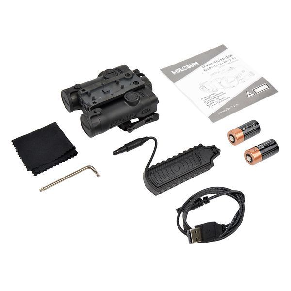 Тактичний блок HOLOSUN LE420-GR Elite Multi-Laser Green & IR / White & IR illuminator (LE420G) 747057 фото