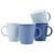 Набір чашок Gimex Mug Colour 4 Pieces 4 Person Sky 6910141 фото