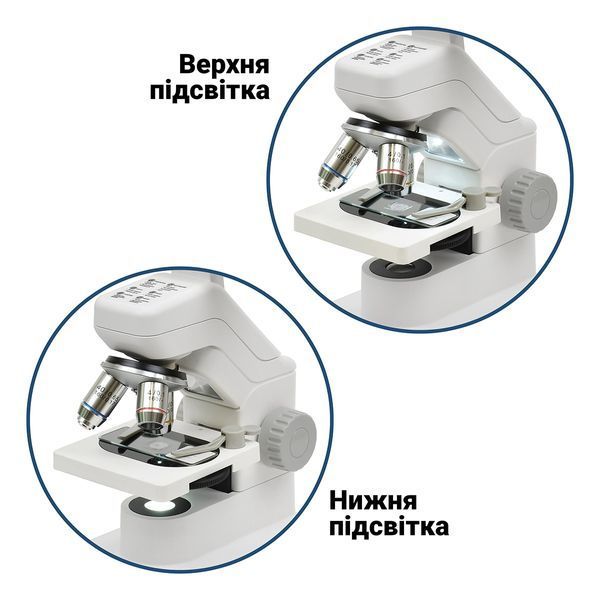 Цифровий мікроскоп SIGETA NEXOR 80x-800x 2 MP 7" LCD з набором для дослідів 65205 фото