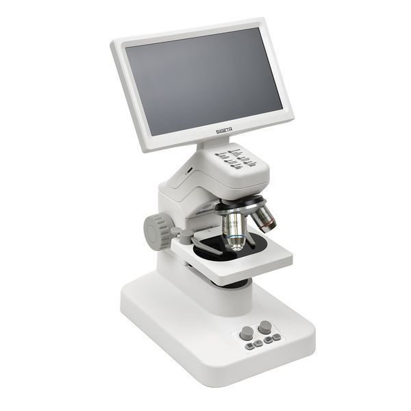 Цифровий мікроскоп SIGETA NEXOR 80x-800x 2 MP 7" LCD з набором для дослідів 65205 фото