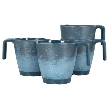 Набір чашок Gimex Mug Stone 4 Pieces 4 Person Dark Blue 6917120 фото