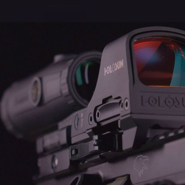 Коліматорний приціл HOLOSUN HS510C CRICLE DOT + збільшувач HM3X Combo Set 747036 фото