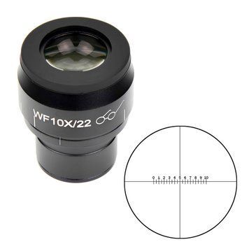 Окуляр мікрометричний SIGETA WF 10x/22 мм, 30 мм 65119 фото