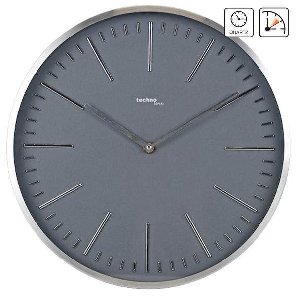 Годинник настінний Technoline WT7215 Grey DAS301215 фото