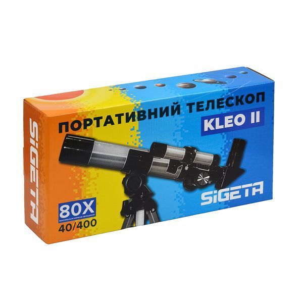 Телескоп SIGETA Kleo II 40/400 AZ 65343 фото