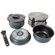 Набір посуду Bo-Camp Trekking 5 Pieces Anthracite 2300351 фото 1