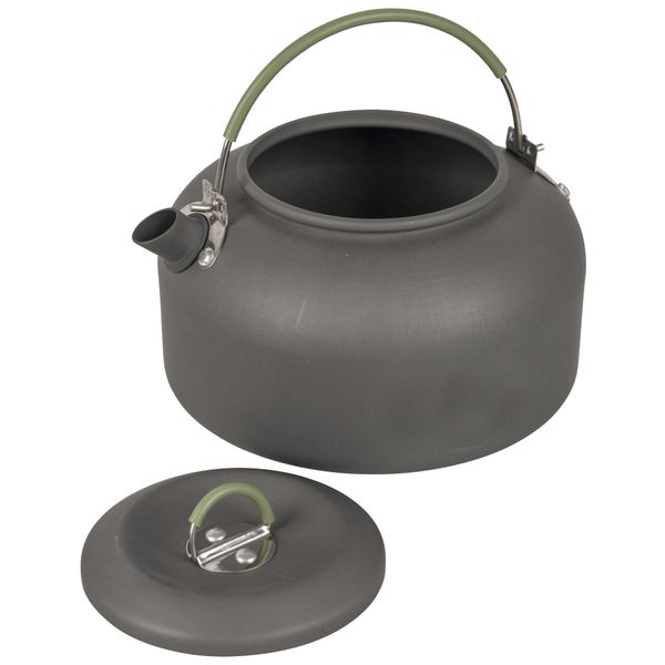 Чайник Bo-Camp Hard Anodized 1.4L Anthracite/Green 2200410 фото