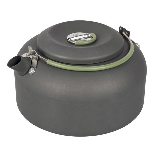 Чайник Bo-Camp Hard Anodized 1.4L Anthracite/Green 2200410 фото