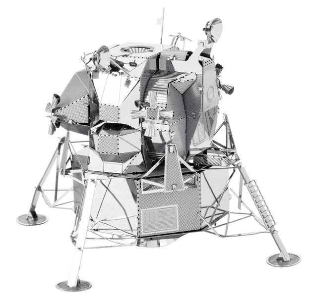 Металевий 3D конструктор Metal Earth NASA "Apollo Lunar Module" | Місячний модуль корабля "Аполлон" MMS078 фото