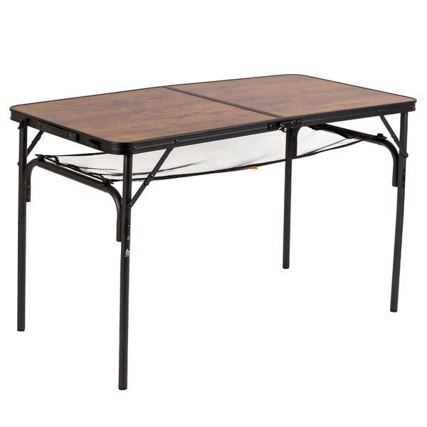 Стіл Bo-Camp Greene 120x60 cm Black/Wood look DAS301531 фото