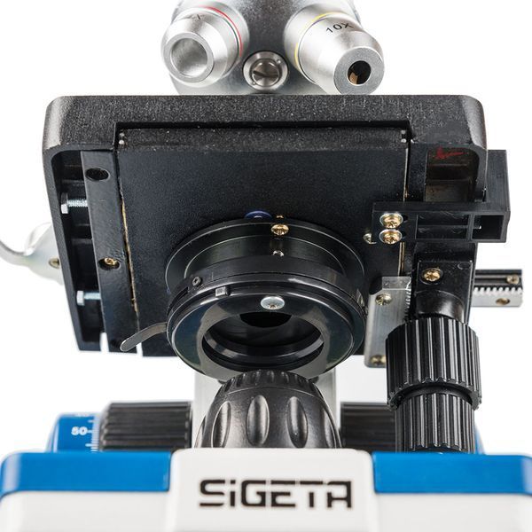 Мікроскоп SIGETA UNITY PRO 40x-640x LED Mono з набором для дослідів 65248 фото
