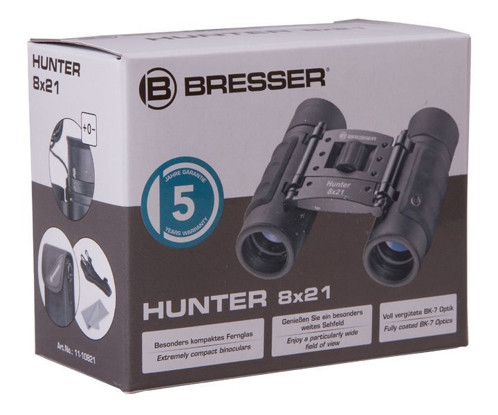 Бінокль Bresser Hunter 8x21 1110821 фото