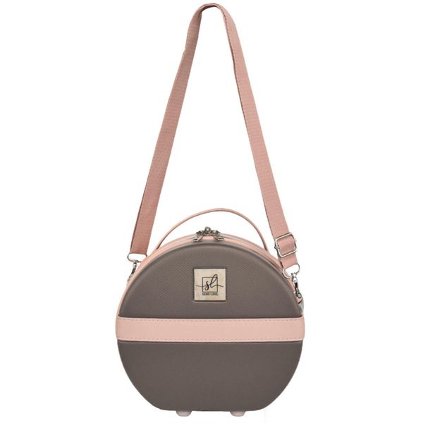 Бьюті-кейс Semi Line 5L Brown/Pink Cream (T5673-1) DAS302677 фото