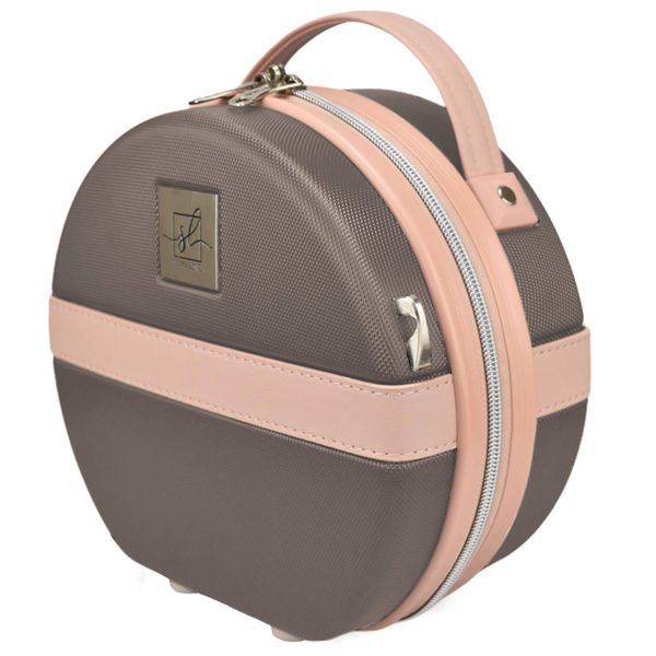 Бьюті-кейс Semi Line 5L Brown/Pink Cream (T5673-1) DAS302677 фото