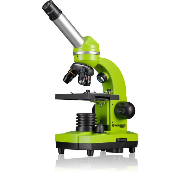 Мікроскоп Bresser Junior Biolux SEL 40x-1600x Green з набором для дослідів та адаптером для смартфона 8855600B4K000 фото