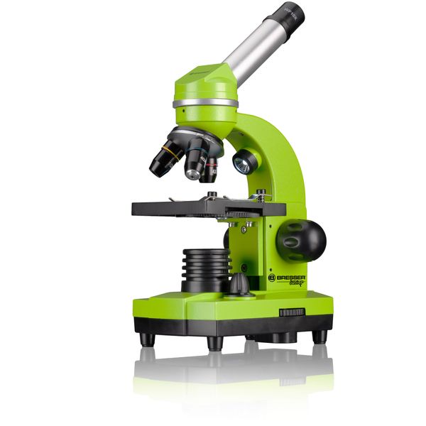 Мікроскоп Bresser Junior Biolux SEL 40x-1600x Green з набором для дослідів та адаптером для смартфона 8855600B4K000 фото