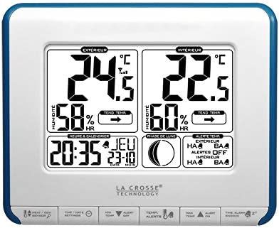 Метеостанція La Crosse WS6812 White/Blue WS6812WHI-BLU фото