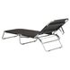 Ліжко розкладне Bo-Camp Sun Lounger 3 Positions Anthracite DAS301466 фото 4