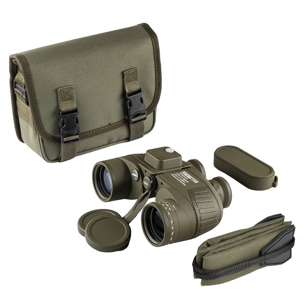 Бінокль SIGETA Admiral 7x50 WP Military floating/compass/reticle 65810 фото