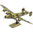 Металевий 3D конструктор Metal Earth "B-24 Liberator" | Американський важкий бомбардувальник "Визволитель"