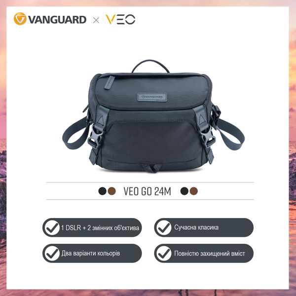 Сумка Vanguard VEO GO 24M Black DAS301096 фото