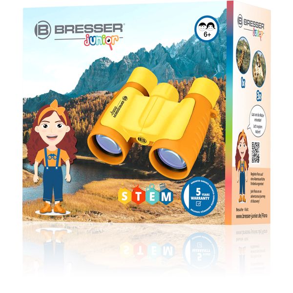 Бінокль Bresser Junior 3x30 Yellow 8880330LXD000 фото