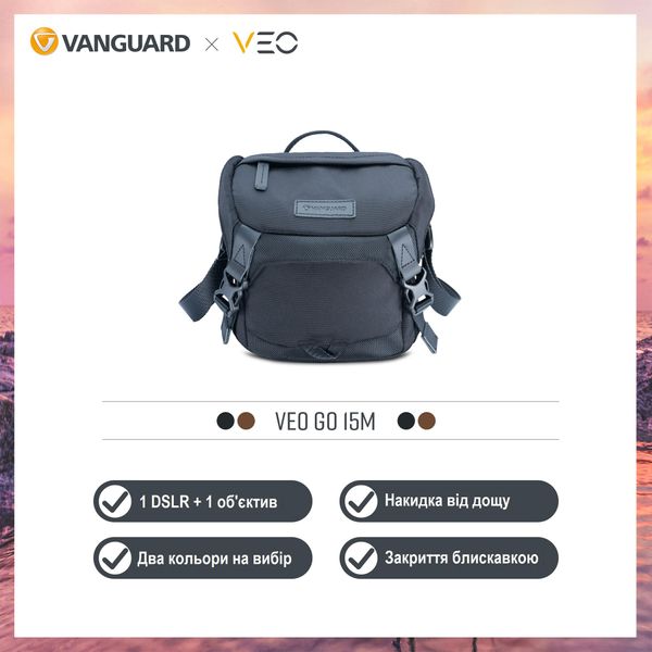 Сумка Vanguard VEO GO 15M Black DAS302035 фото