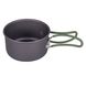 Набір посуду Bo-Camp Explorer 2 Pieces Hard Anodized Anthracite/Green 2200240 фото 7